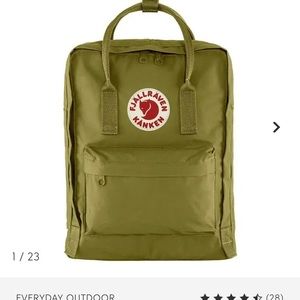 Fjallräven Kånken backpack Guacamole